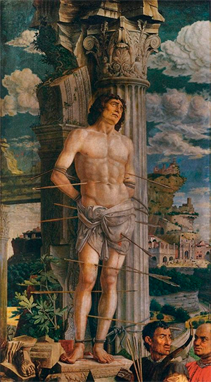 O quadro de Andrea Mantegna (1431-1506),